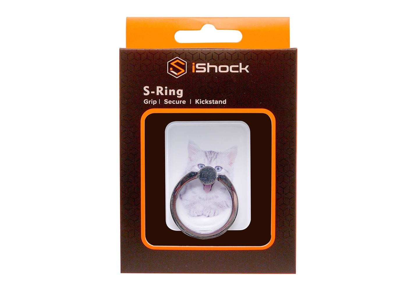 iShock Phone Ring Stand Holder - Cat