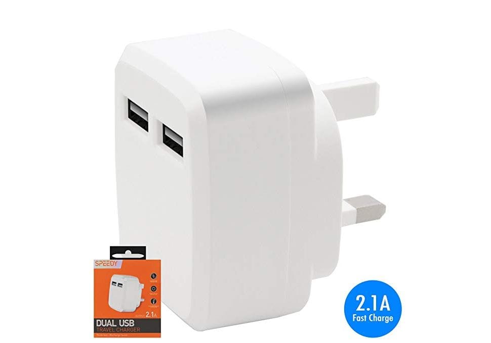 Dual USB Fast Charger 2.1A